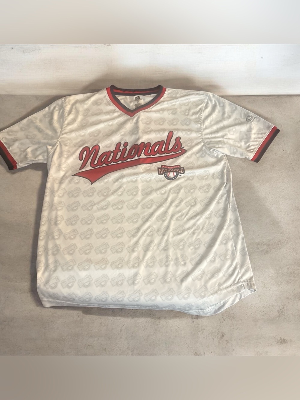 Nationals Cooperstown Collection Jersey Sz L